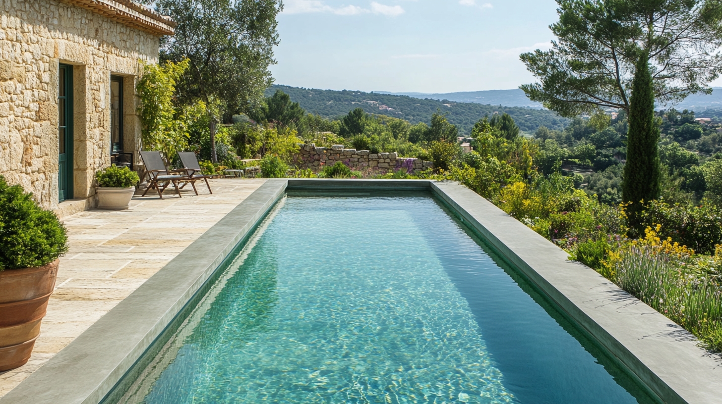 Piscine en dur — installation professionnelle